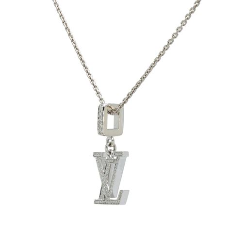 louis vuitton necklace m|louis vuitton necklace with diamond.